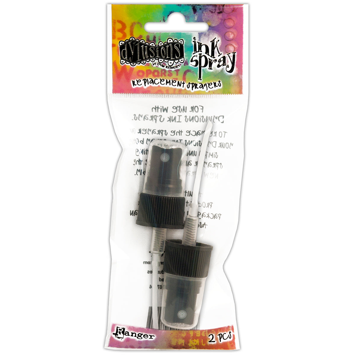 Ranger Dylusions Replacement Sprayers 2/Pkg - 511641
