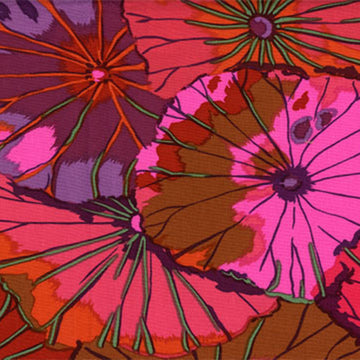 Kaffe Fassett Lotus Leaf - Wine