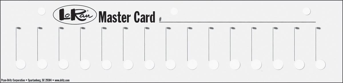 Loran Master Cards