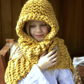 January Hooded Scarf