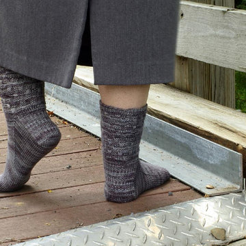 Rock on the bridge socks