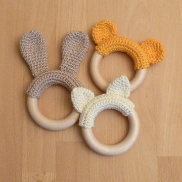Animal teething ring