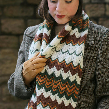 Feather Stitch Scarf