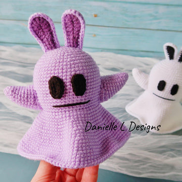 Halloween ghost Bunny amigurumi