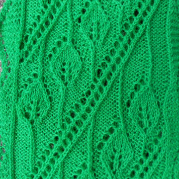 Leaning Leaf Infinity Scarf