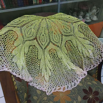 Ice Flakes shawl
