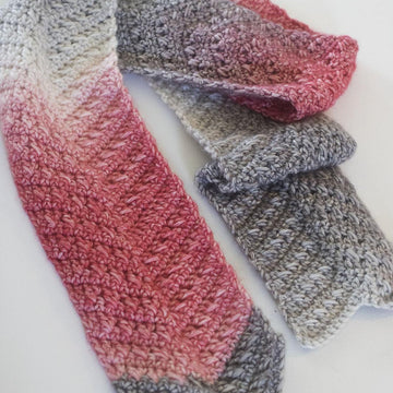 Two Variation Chevron Scarf