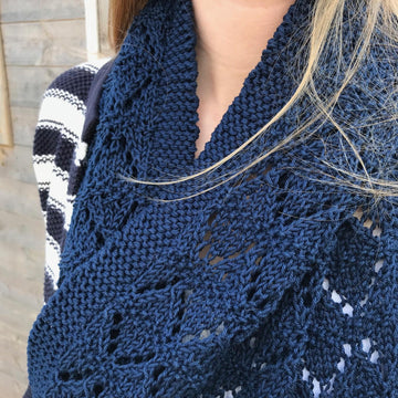 Callie Cotton Cowl in Sirdar Cotton DK