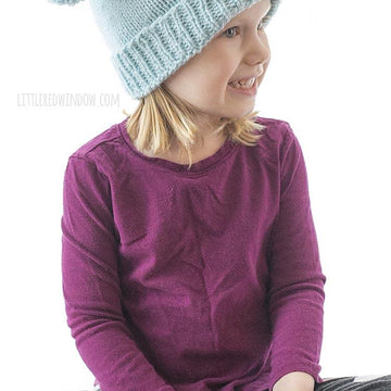 Double Pom Pom Hat