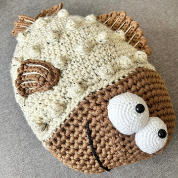 Fish throw pillow