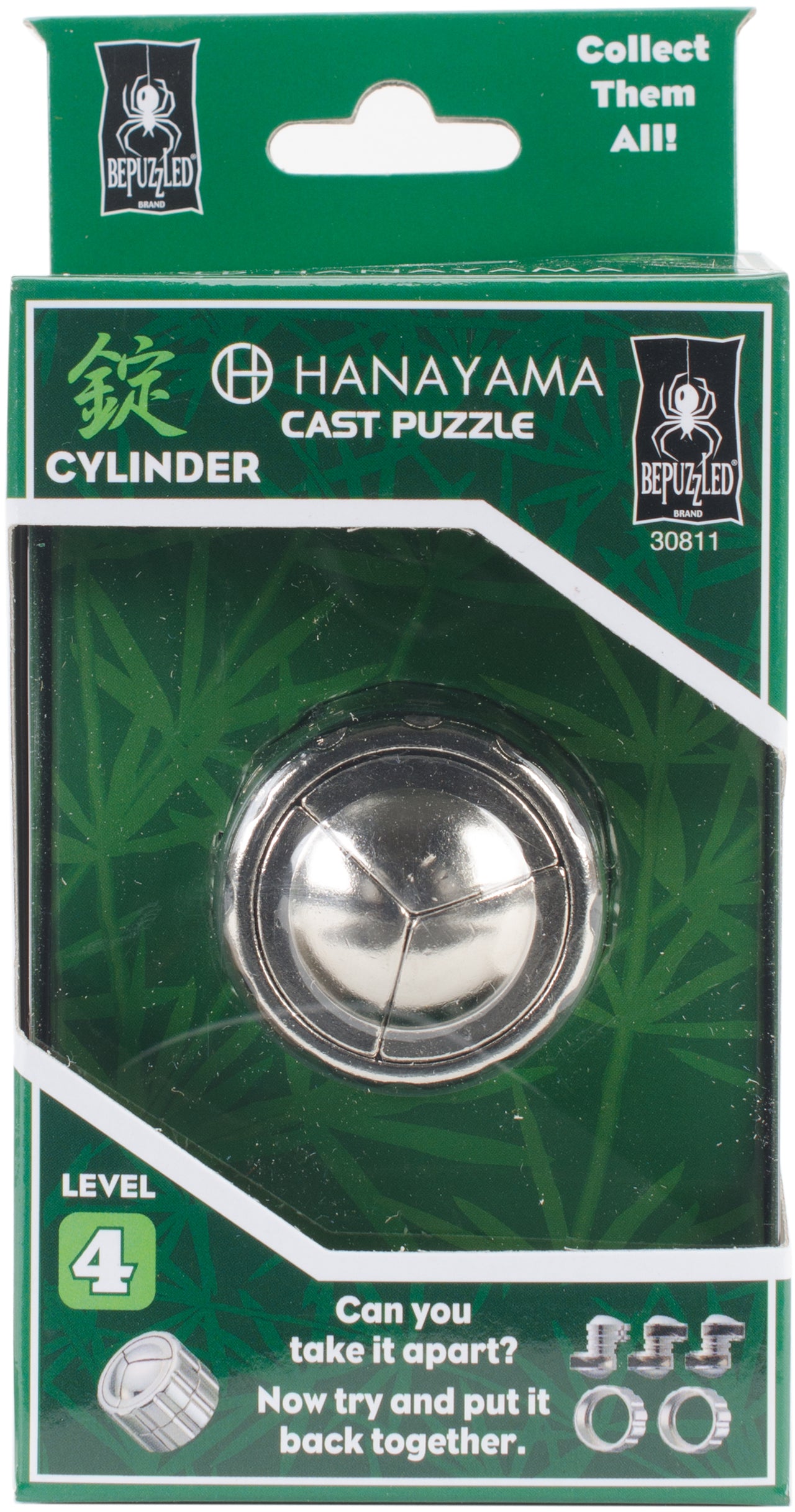 University Games Hanayama Cast Puzzles - Cylinder Level 4