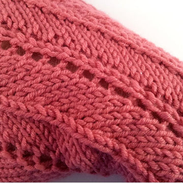Lace Chevron Fingerless Gloves