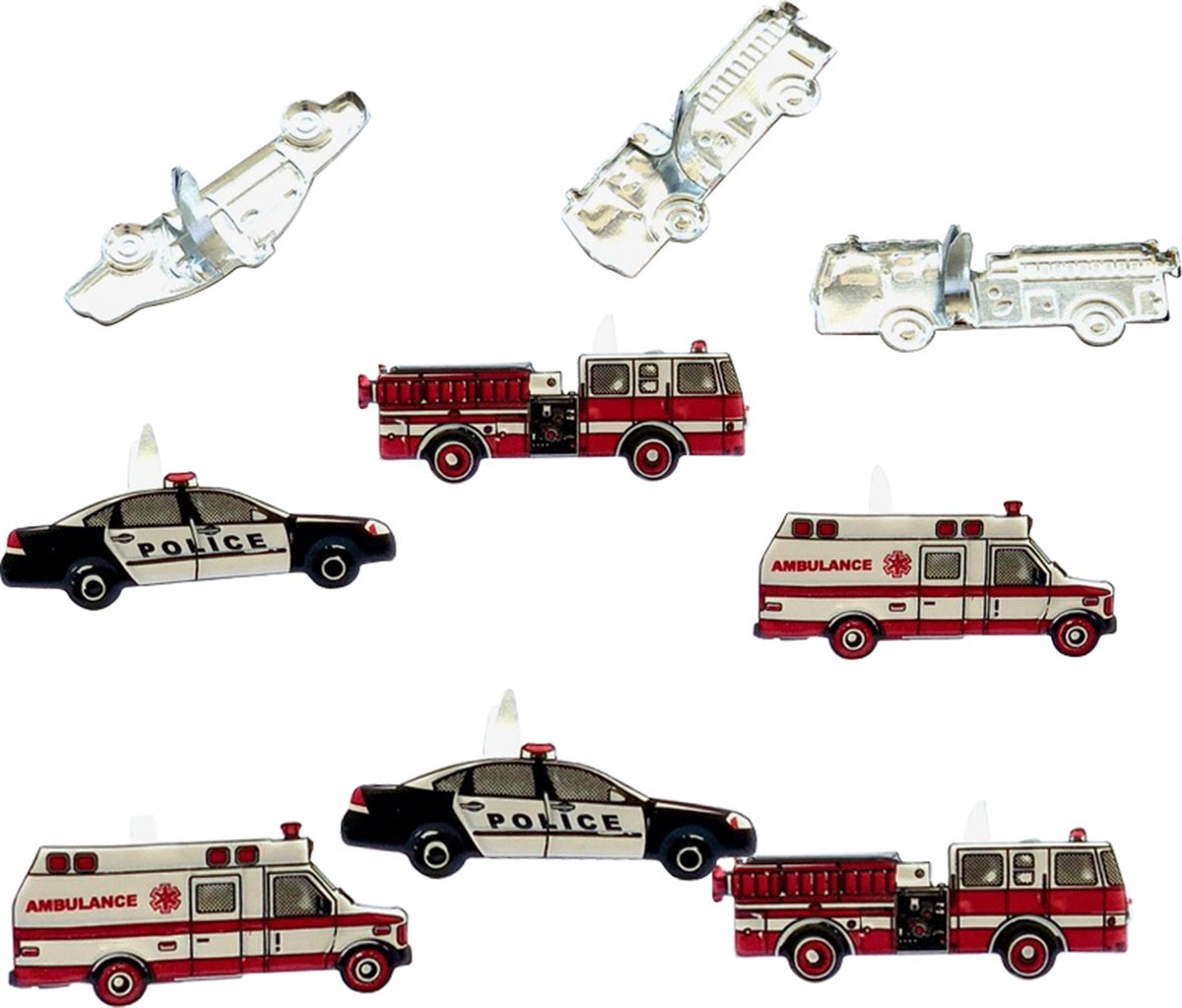Eyelet Outlet Shape Brads 12/Pkg - First Responder