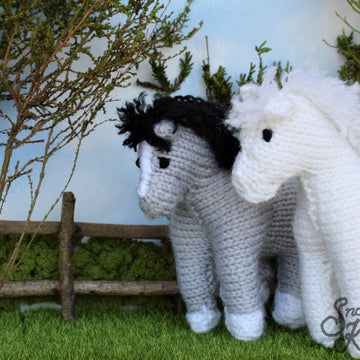 Horse Pony Knitting Pattern Snoo's Knits