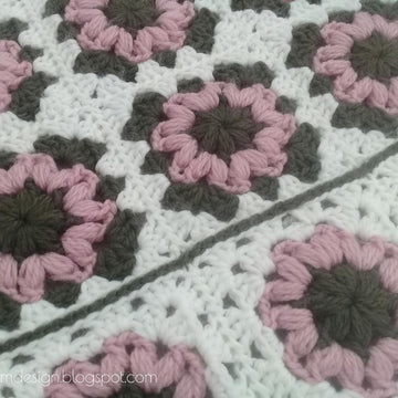 ROSE Granny Square Cardigan