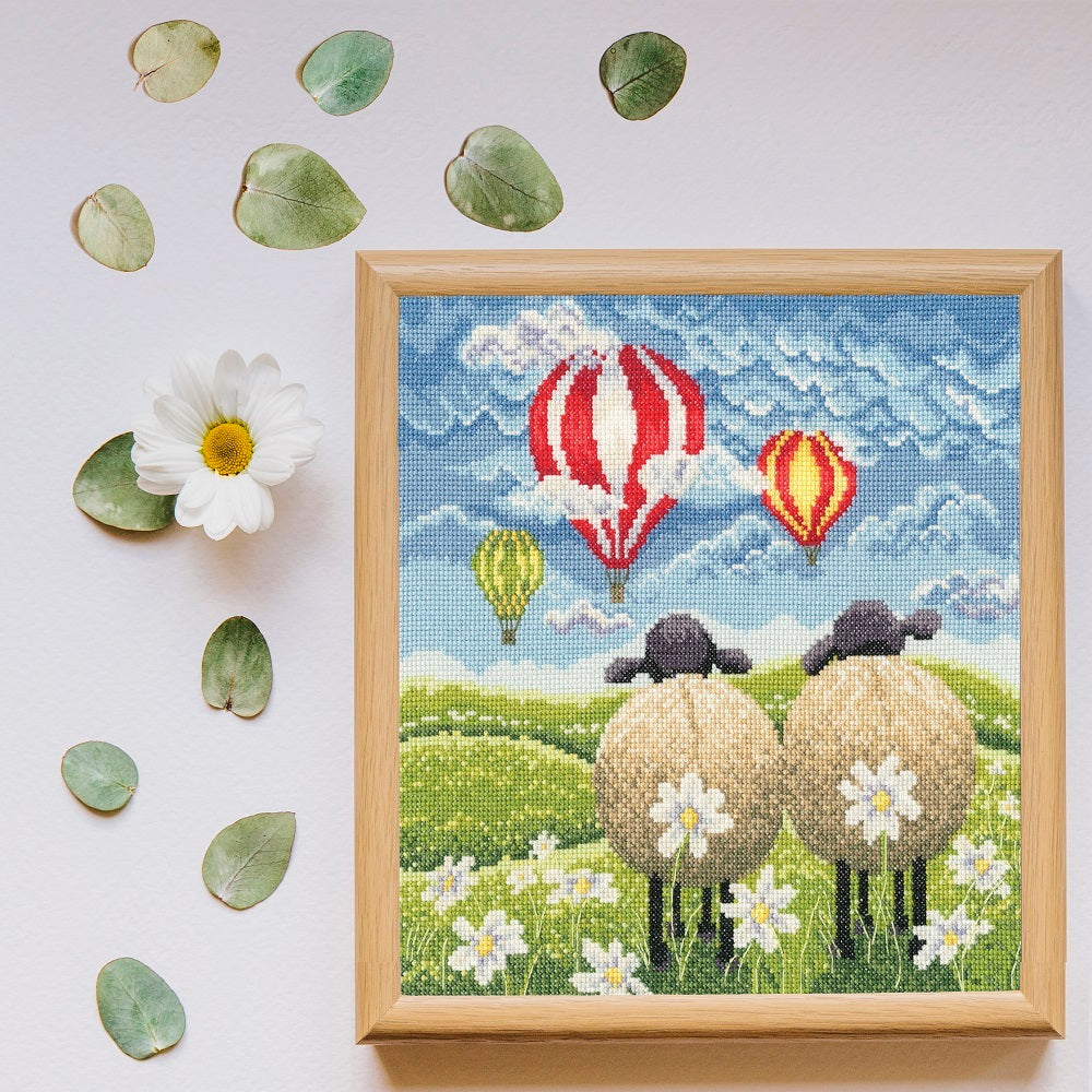Bothy Threads A Cheeky Escape Cross Stitch Kit - 26 x 26cm