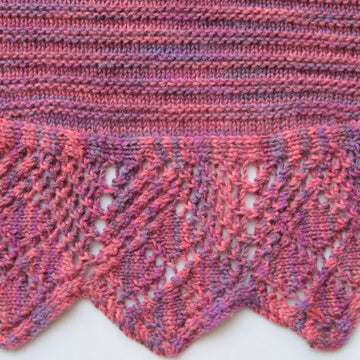 Teith Crescent Shawlette