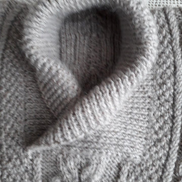 Adult shawl collar jumper