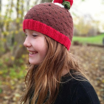 Sixpence Christmas Pudding hat