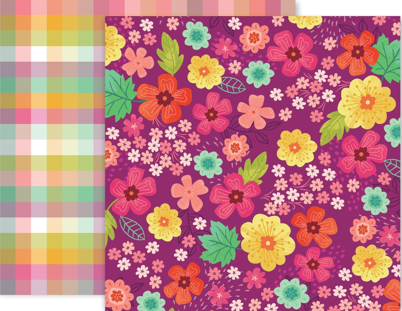 American Crafts Paige Evans Truly Grateful Double-Sided Cardstock 12"X12" 25/Pkg - #2