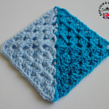 Half and Half Granny Square