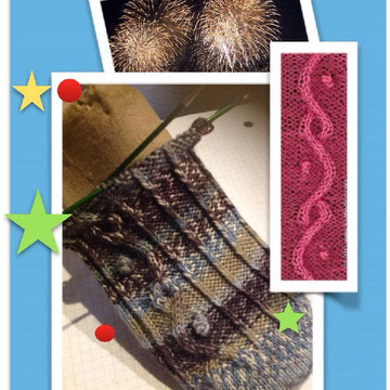 Party Time Toe-Up Sock