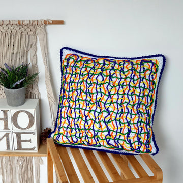 Colors of Chaos Pillow