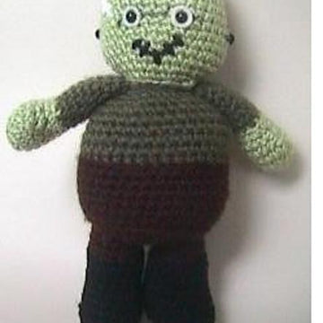 Frankenstein Amigurumi Halloween Pattern