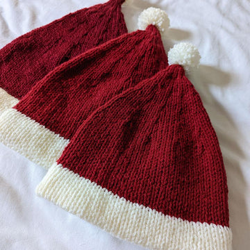Nicholas - Santa Hat Knitting Pattern
