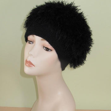 Faux Fun Fur Tam Hat