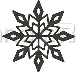 Alexandra Renke Dies - Snowflake Julia, Christmas Floral