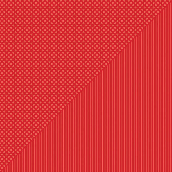 Authentique Paper Spectrum Dots/Stripes Double-Sided Cardstock 12"X12" 18/Pkg - Lady Bug