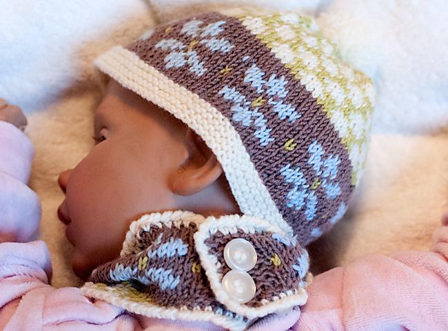 Crystal - Hat and Cowl set