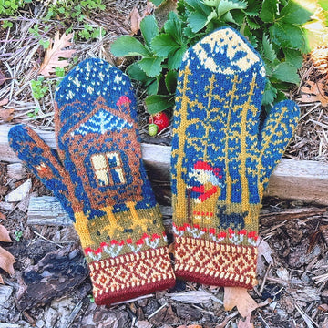 Enchanted Forest Mittens