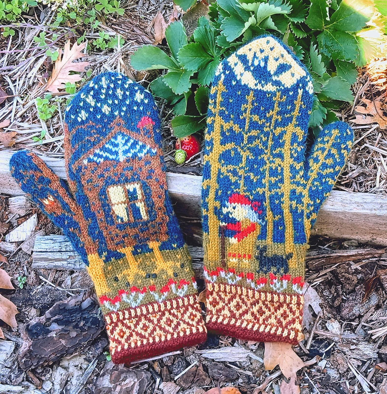 Enchanted Forest Mittens