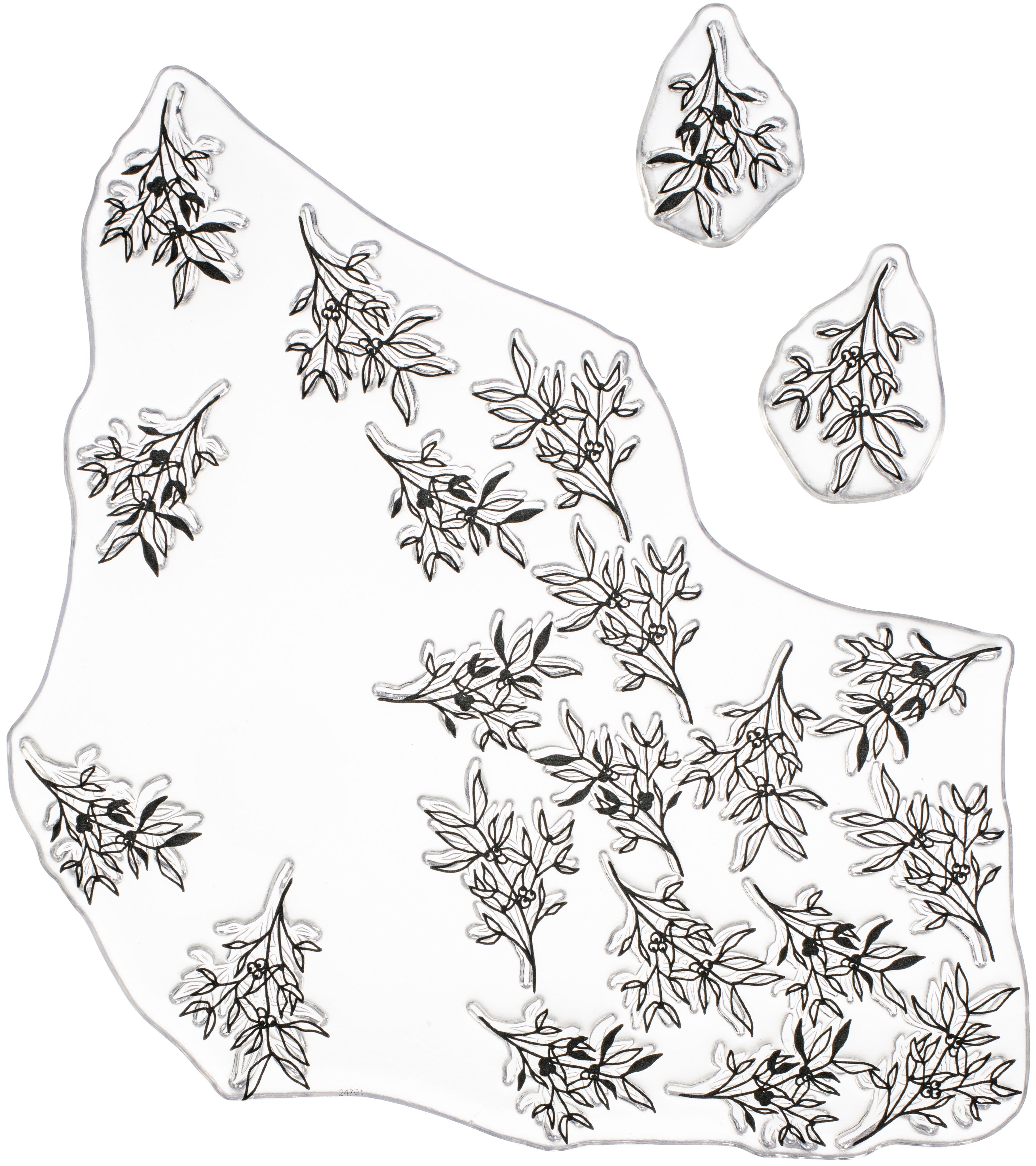 Alexandra Renke Abstract Clear Stamps - Mistle Pattern