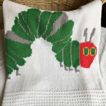 Very Hungry Caterpillar Baby Blanket