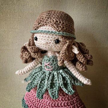 Willow the Woodland Pixie Fantasy Amigurumi Crochet Doll Pattern