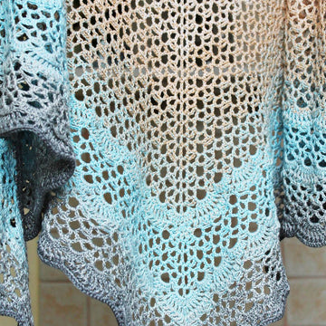 Frosty lace