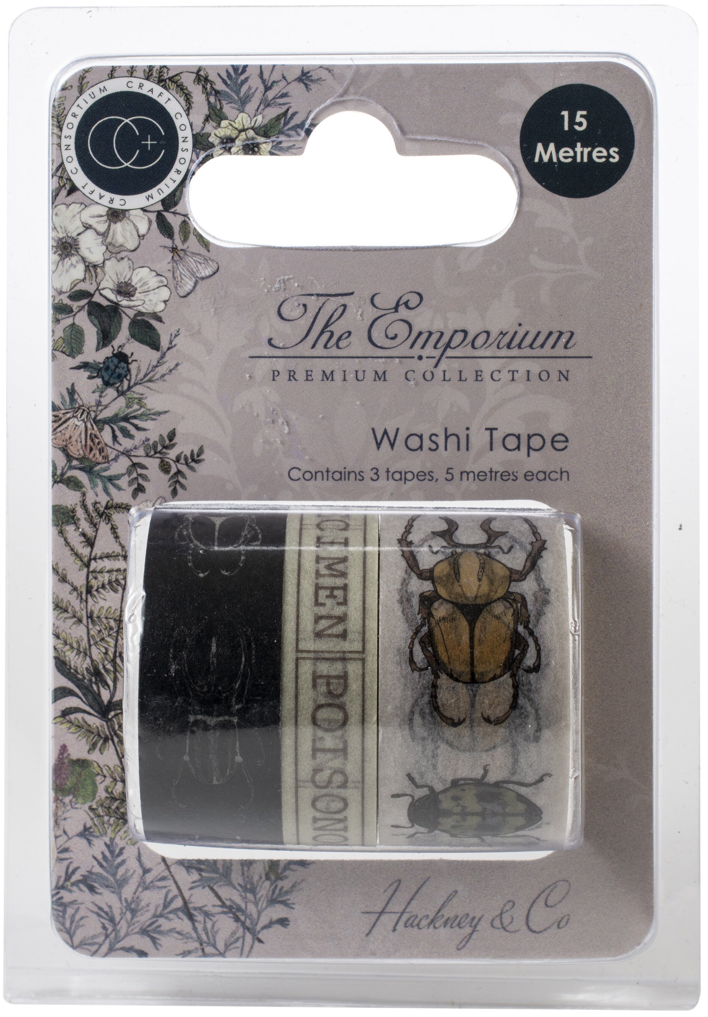 Craft Consortium Washi Tape 3/Pkg - The Emporium
