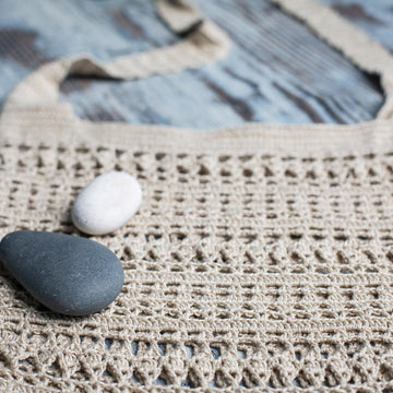Diamond weave bag