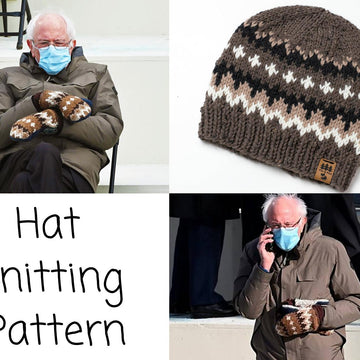 Bernie Mittens Fair Isle Hat