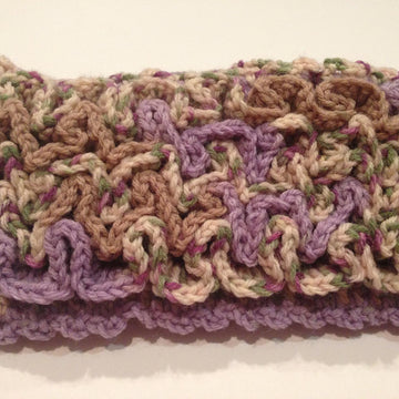 Ruffly Headband Earwarmer PDF12-083