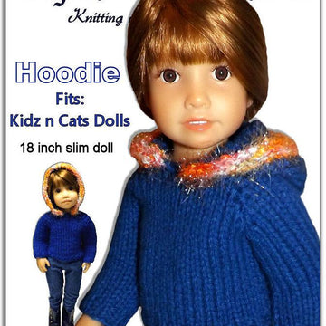 Hoodie Sweater fits Kidz and Cats Dolls. (18 inch slim doll)