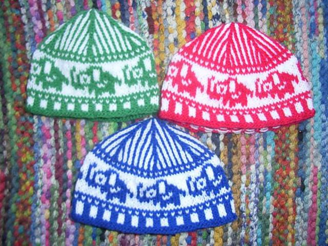 Baby elephant kids beanie