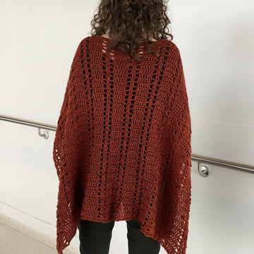 Crochet Poncho Pattern: Perks-Me-Up Poncho