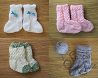 Baby Socks Knitting Pattern Snoo's Knits