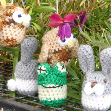 Owl, Frog and Rabbit Covers