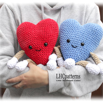 Seamless Heart Crochet Pattern
