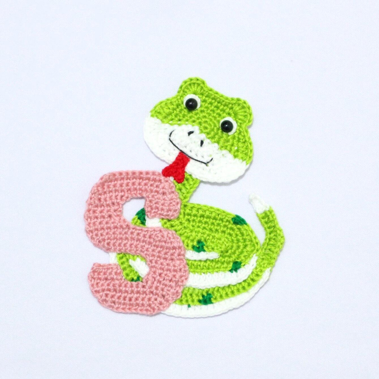 S for Snake Applique